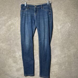 Silver Suki Jegging Jeans Womens 30x30 Blue Minimalist Classic Preppy Stretch